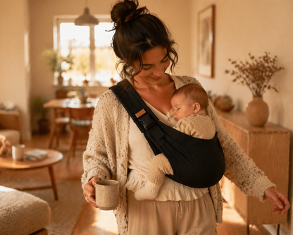 Nébya - Soulage ton dos sans poser ton bébé 👶